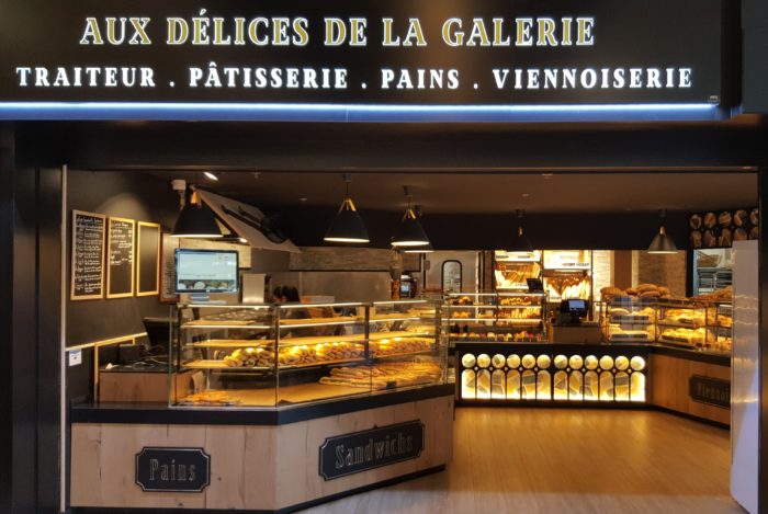 Boulangerie Pâtisserie Sandwicherie AUX DELICES DE LA GALERIE à Lorient dans la galerie commerciale  Géant
