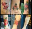 Oni Tattoo Tatouage Queven Lorient Guidel Ploemeur Gestel Quimperle Lanester Traditionnel Old School Japonais Morbihan Bretagne Rose Sakura